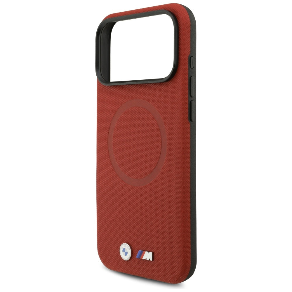 BMW MagSafe dėklas iPhone 17 Pro Max – raudonas