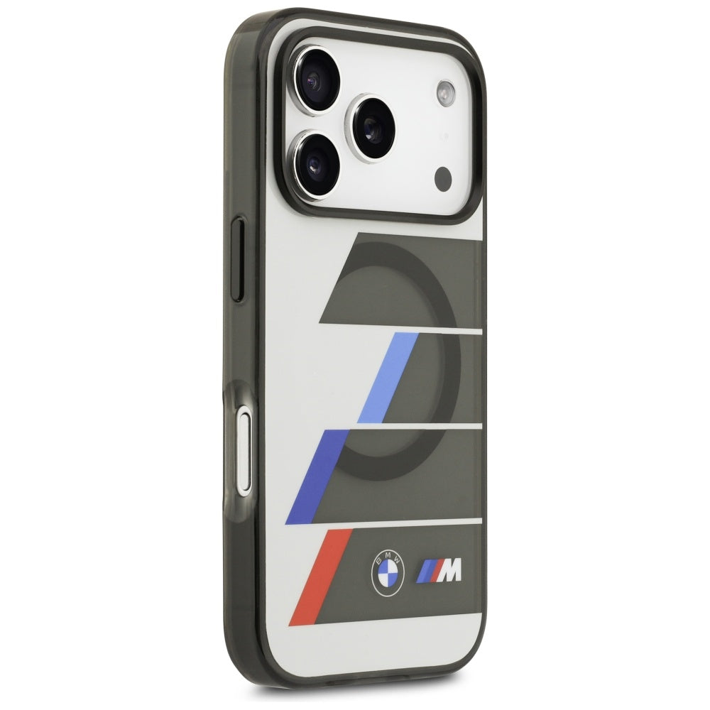 BMW MagSafe dėklas iPhone 17 Pro – pilkas