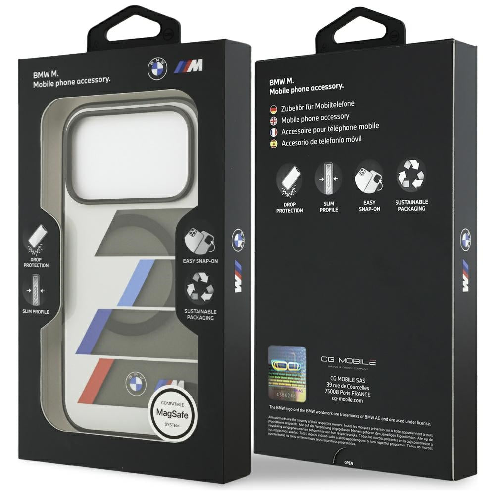 BMW M MagSafe dėklas iPhone 17 Pro Max – antracitas