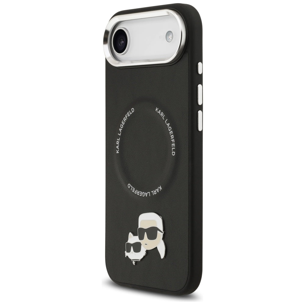 Karl Lagerfeld MagSafe dėklas iPhone 17 Air – juodas