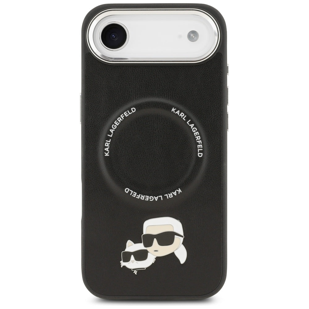 Karl Lagerfeld MagSafe dėklas iPhone 17 Air – juodas