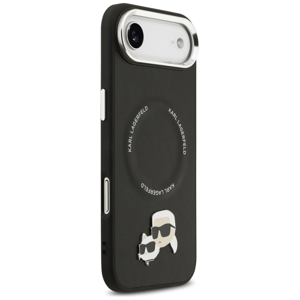 Karl Lagerfeld MagSafe dėklas iPhone 17 Air – juodas