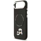 Karl Lagerfeld MagSafe dėklas iPhone 17 Air – juodas