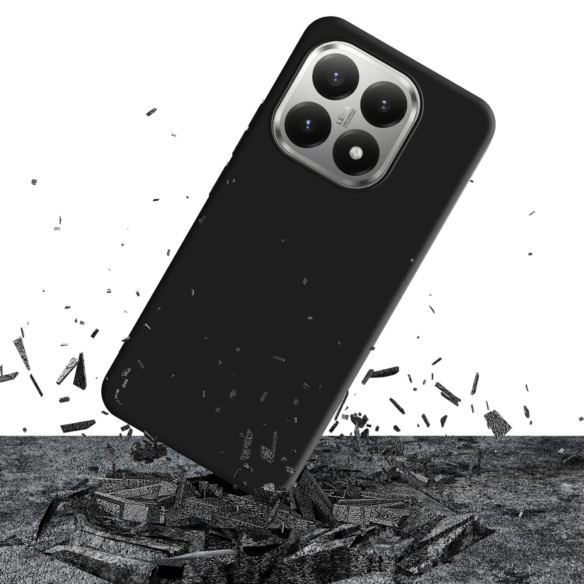3mk Matt Case Pro dėklas, skirtas Xiaomi 15T 5G - juodas