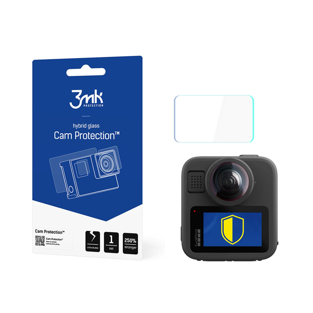 3mk Cam Protection hibridinis stiklas GoPro Max 2 Pirmasis paveikslėlis