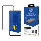Sustiprintas 3mk HardGlass Max Black Tempered Glass skirtas Samsung Galaxy M53 5G -- Samsung Galaxy M53