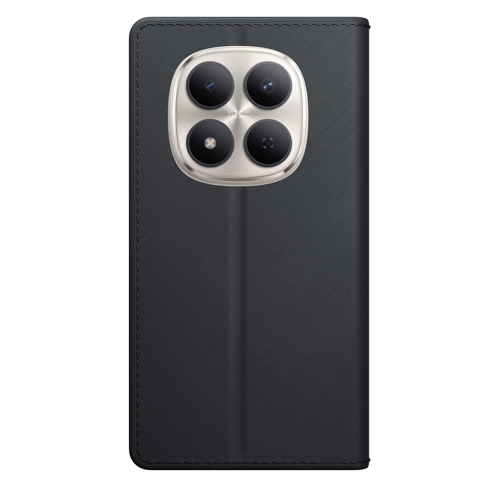3mk Wallet dėklas, skirtas Xiaomi Redmi note 15 Pro - juodas -- Cell phone cases and covers