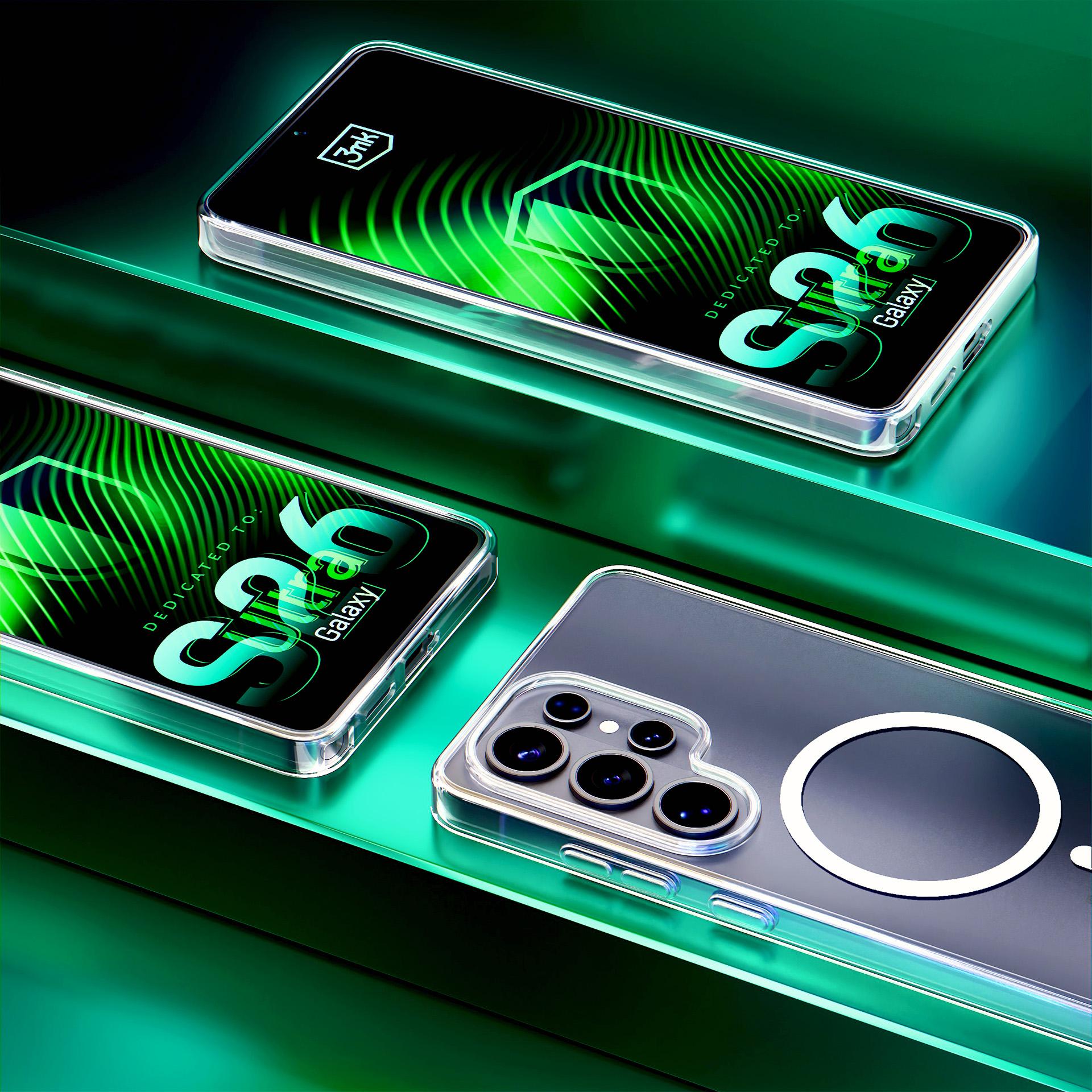 3mk skaidrus dėklas, skirtas Samsung Galaxy S26 Ultra - transparent