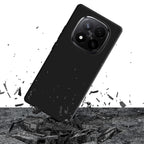 3mk Matt Case Pro, skirtas Xiaomi Redmi Note 15 Pro+ 5G - matinė juoda -- Cell phone cases and covers