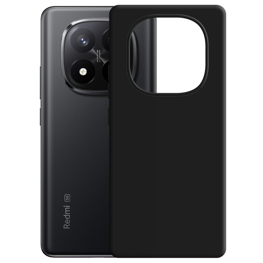 3mk Matt Case Pro, skirtas Xiaomi Redmi Note 15 Pro+ 5G - matinė juoda -- Cell phone cases and covers