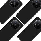 3mk Matt Case Pro, skirtas Xiaomi Redmi Note 15 Pro+ 5G - matinė juoda -- Cell phone cases and covers