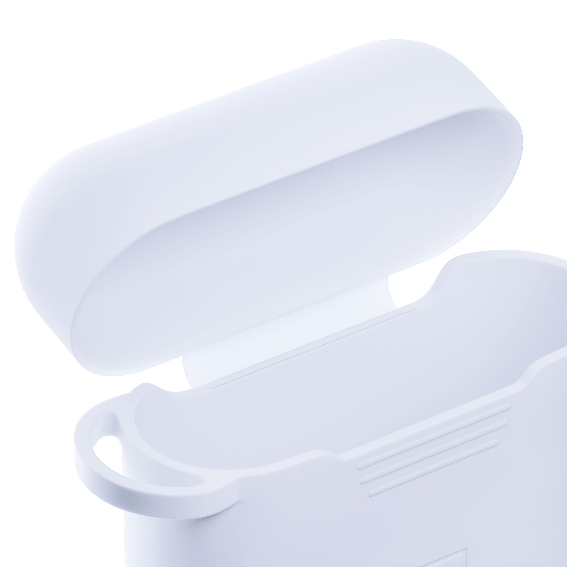Silikoninis 3mk dėklas AirPods Pro 3 – baltas