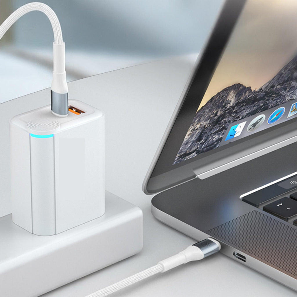 3mk Hyper Laidas N-SERIES USB-C / Lightning 1m 9V/2A 20W / baltas