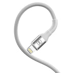 3mk Hyper Laidas N-SERIES USB-C / Lightning 1m 9V/2A 20W / baltas