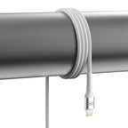3mk Hyper Laidas N-SERIES USB-C / Lightning 1m 9V/2A 20W / baltas