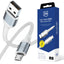 3mk Hyper Laidas N-SERIES USB-A / MicroUSB 1m 5V/2.4A 12W / baltas