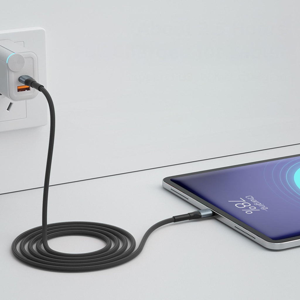 3mk Hyper Laidas N-SERIES USB-C / USB-C 2m 48V/5A 240W / juodas
