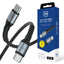 3mk Hyper Laidas N-SERIES USB-C / USB-C 2m 20V/5A 100W / juodas