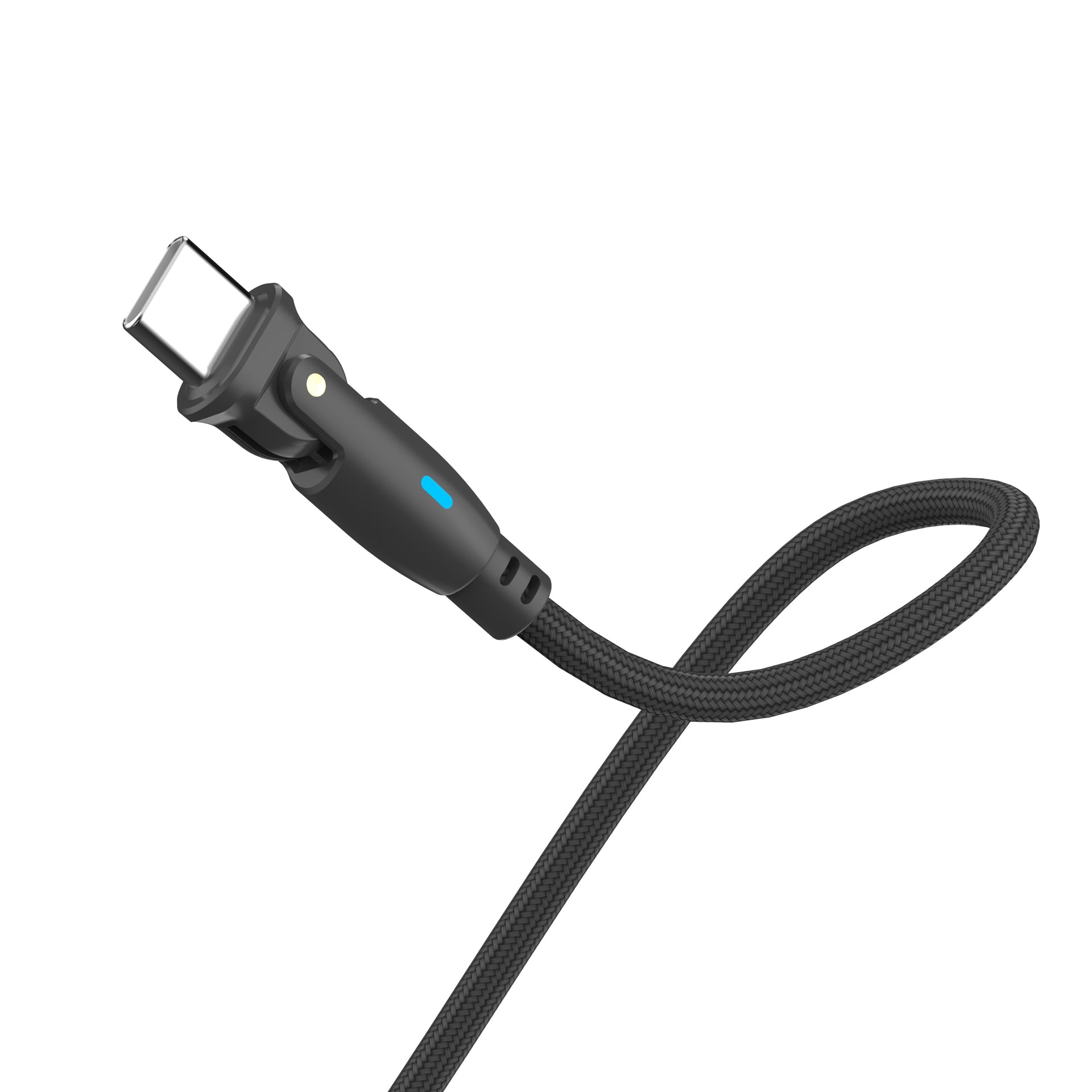 3mk Hyper Laidas N-SERIES USB-C / USB-C 2m 20V/3A 60W / juodas
