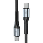 3mk Hyper Laidas N-SERIES USB-C / USB-C 1m 20V/5A 100W / juodas