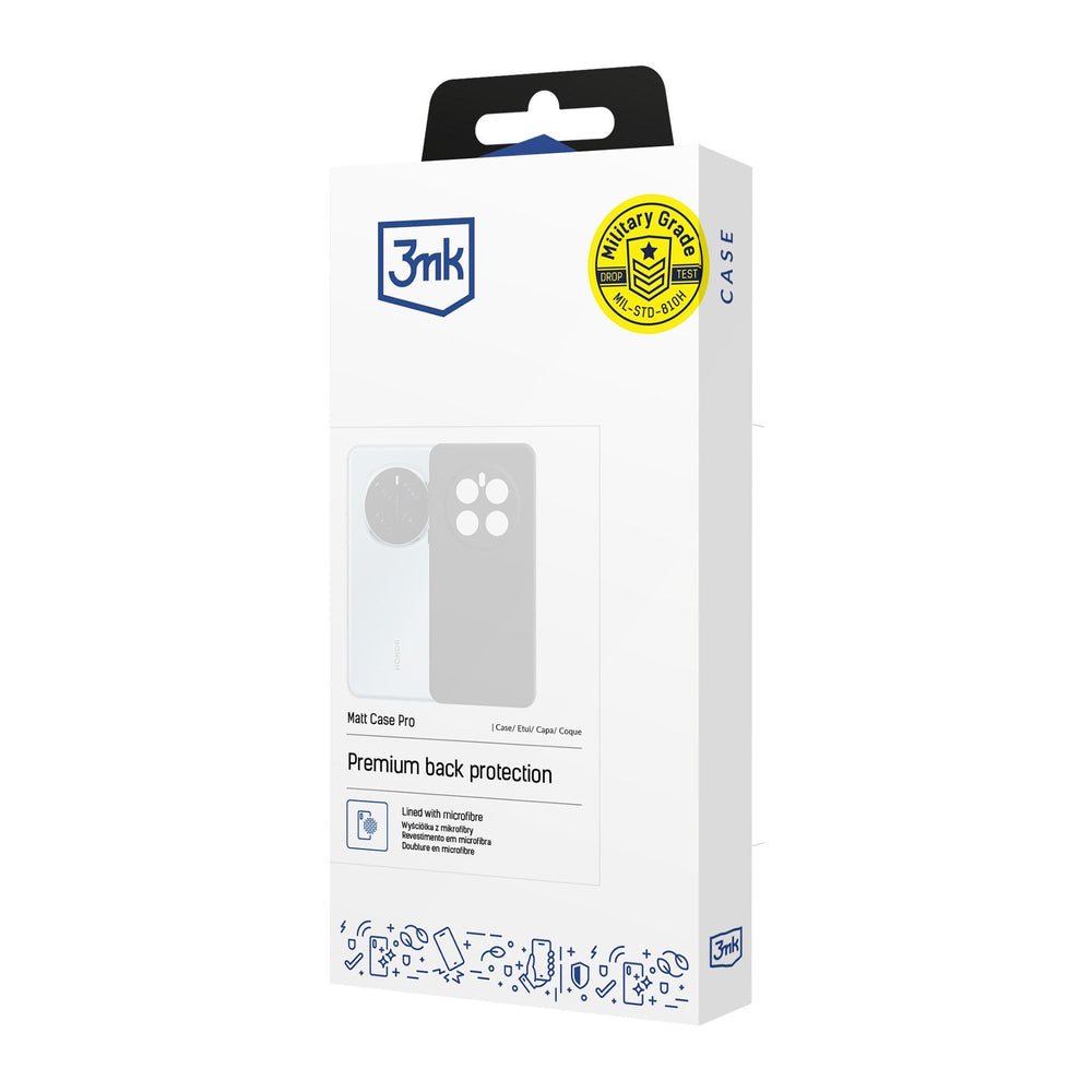 3mk Matt Case Pro for Samsung Galaxy S25 FE - matte black Secondary image