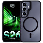 3mk Satin Armor MagCase, skirtas Samsung Galaxy S26+ - Black