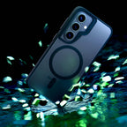 3mk Satin Armor MagCase, skirtas Samsung Galaxy S26 - Transparent Black