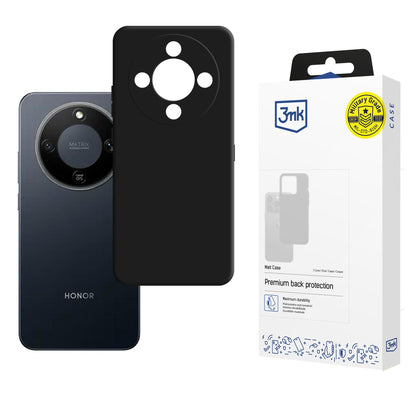 3mk matinis dėklas, skirtas Honor Magic 8 Lite – matinė juoda -- Honor Magic 8 Lite
