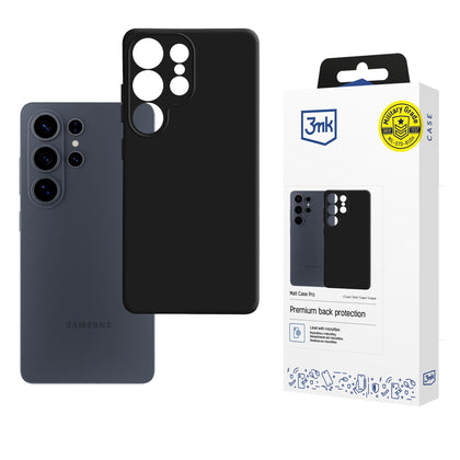 3mk Matt Case Pro, skirtas Samsung Galaxy S26 Ultra - Matte Black