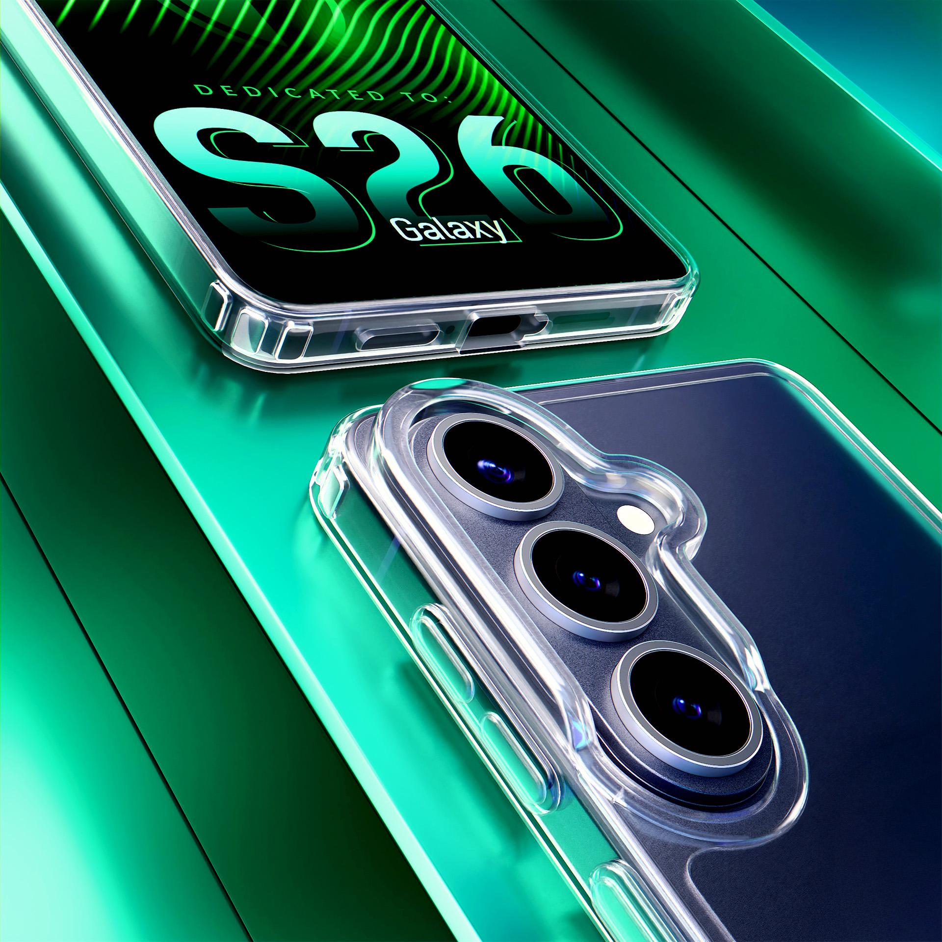 3mk Armor dėklas, skirtas Samsung Galaxy S26 Pro - Transparent