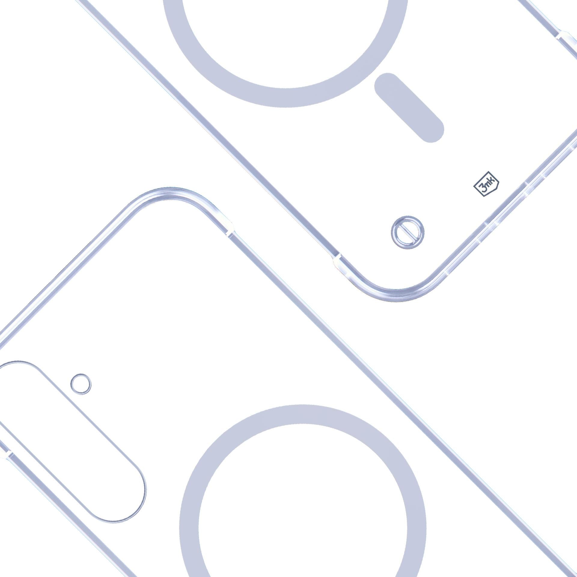 3mk Just20g MagCase, skirtas Samsung Galaxy S26+ - skaidrus