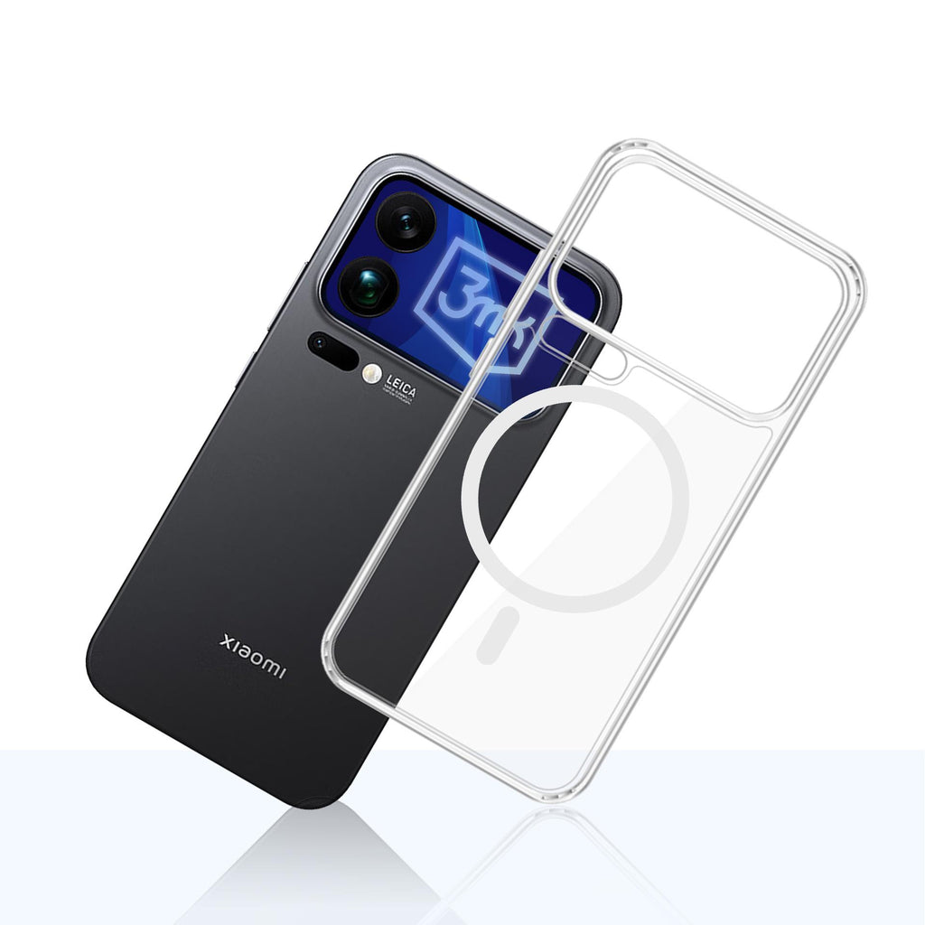 3mk Armor MagCase dėklas Xiaomi 17 Pro Max - skaidrus -- Xiaomi 17 Pro Max