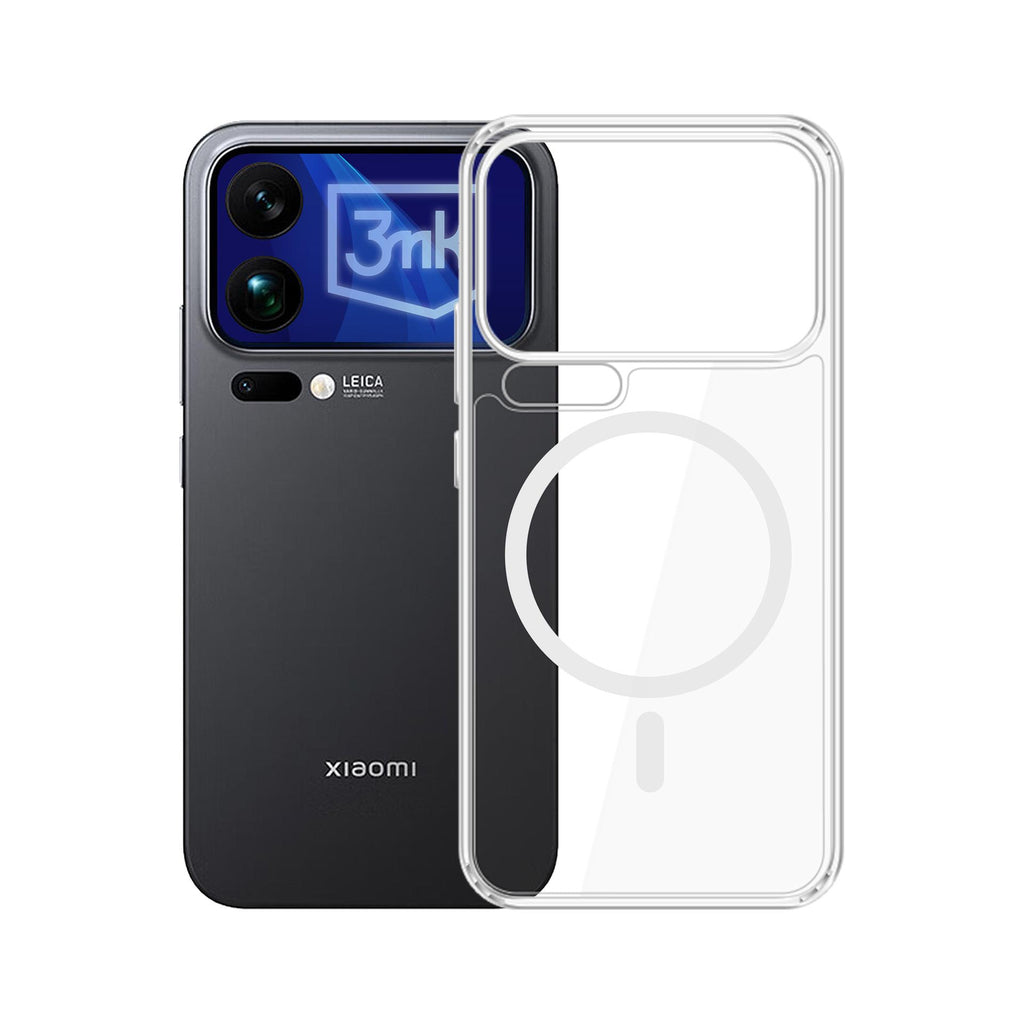3mk Armor MagCase dėklas Xiaomi 17 Pro Max - skaidrus -- Xiaomi 17 Pro Max