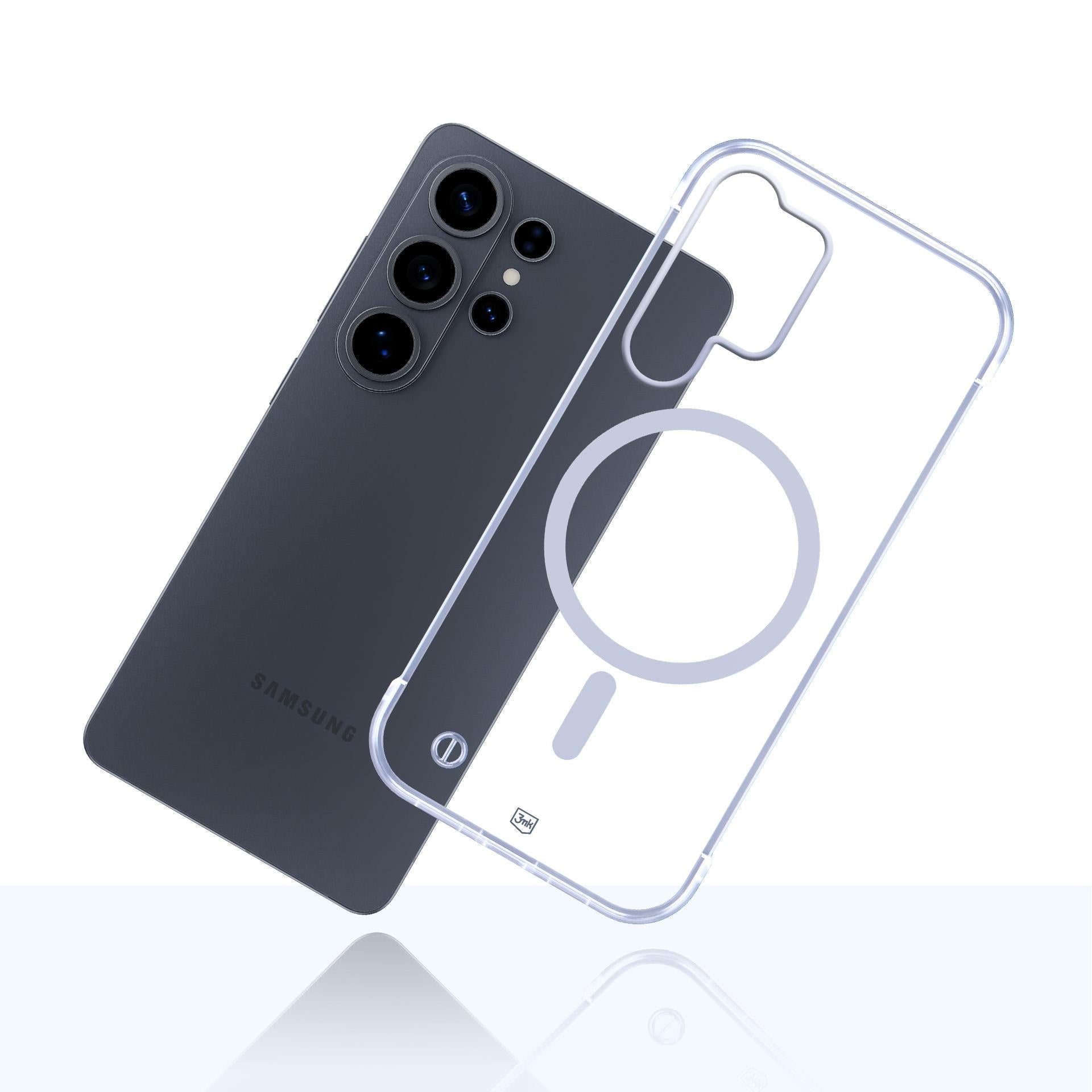 3mk Just20g MagCase, skirtas Samsung Galaxy S26 Ultra – skaidrus