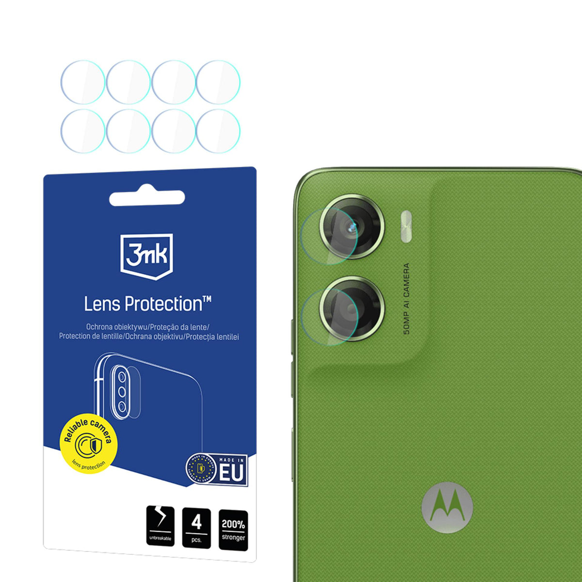 3mk objektyvo apsaugos Cameros stiklas, skirtas Motorola Moto G06 / Moto G06 Power -- Motorola g06 / Motorola g06 Power