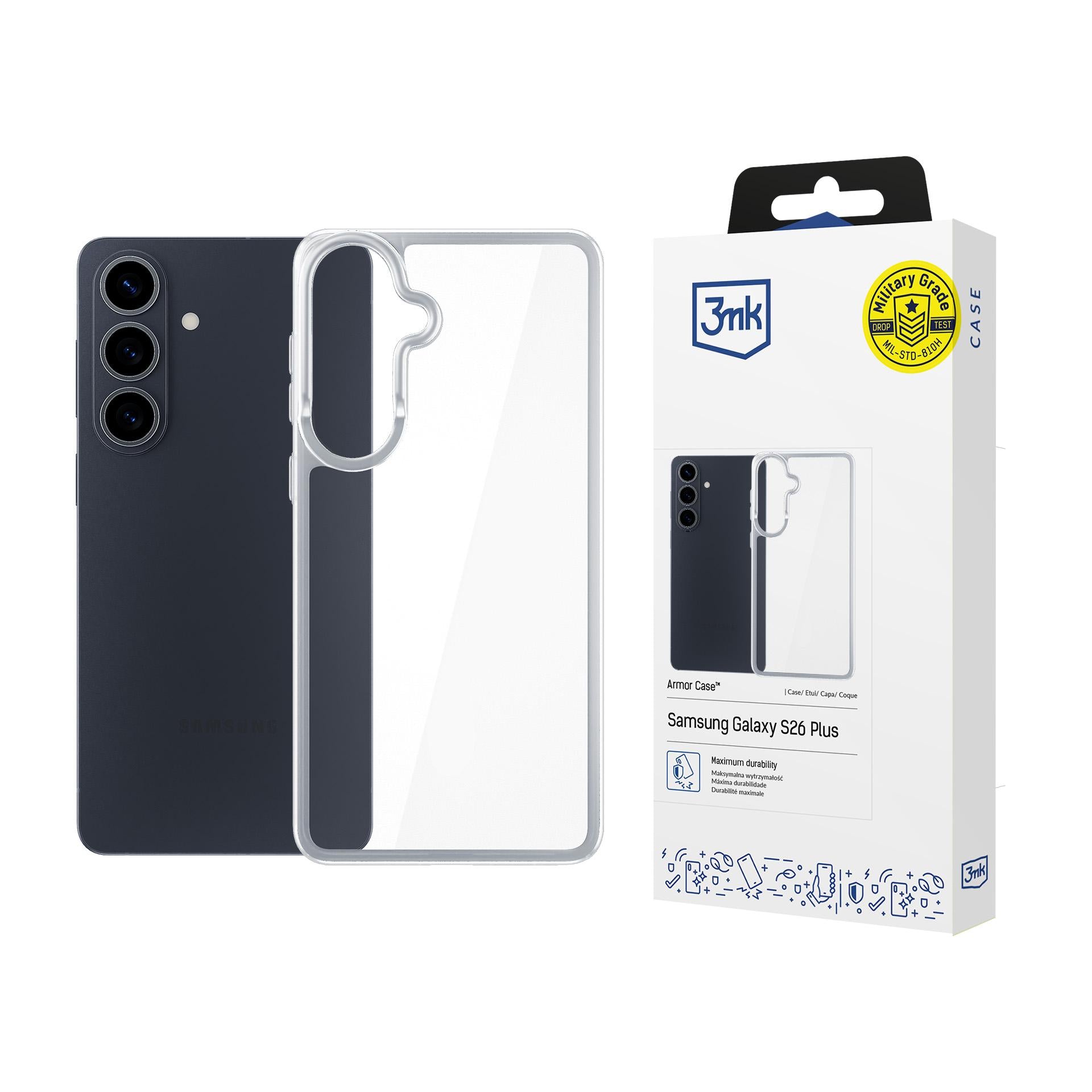 3mk Armor MagCase Samsung Galaxy S26+ - skaidrus