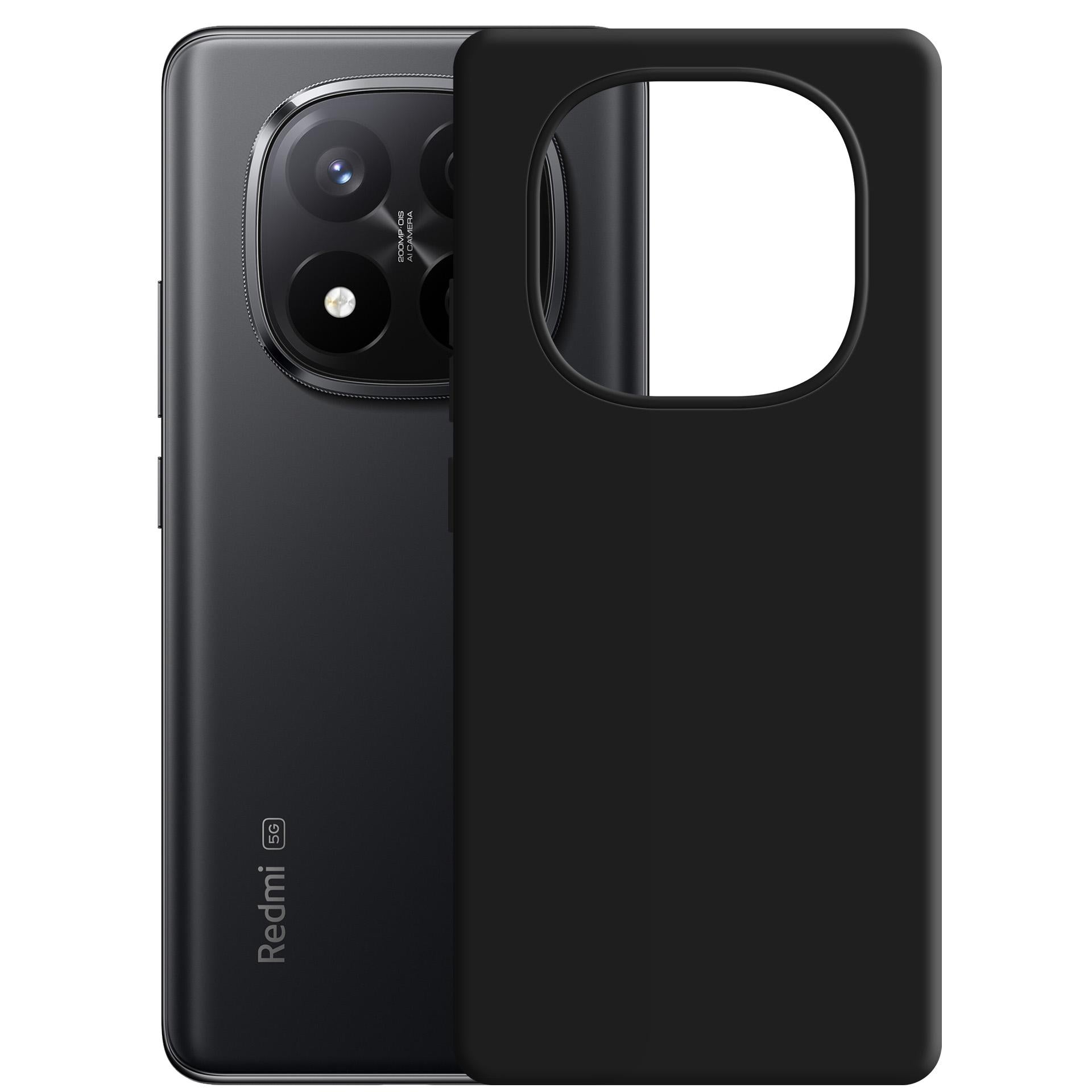 3mk Matt Case Pro dėklas, skirtas Xiaomi Redmi Note 15 5G - juodas -- Cell phone cases and covers