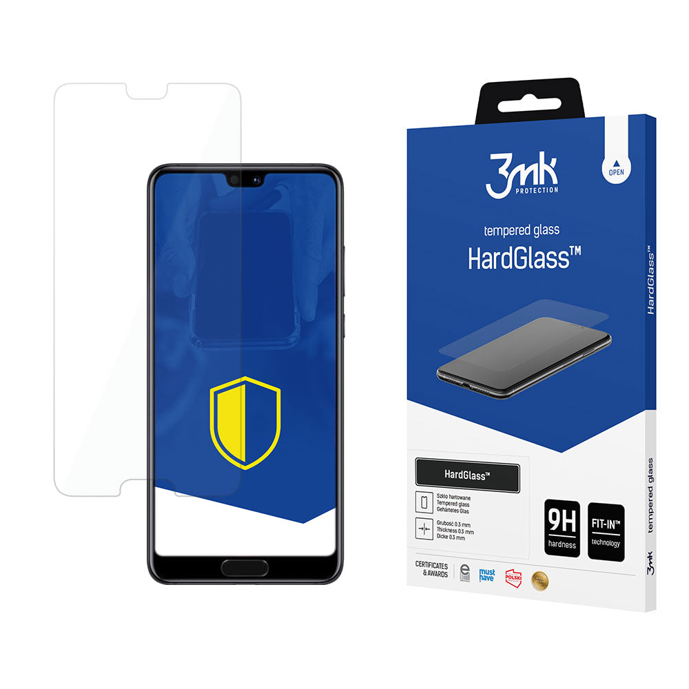 3mk HardGlass tempered glass, skirtas Huawei P20 -- Huawei P20
