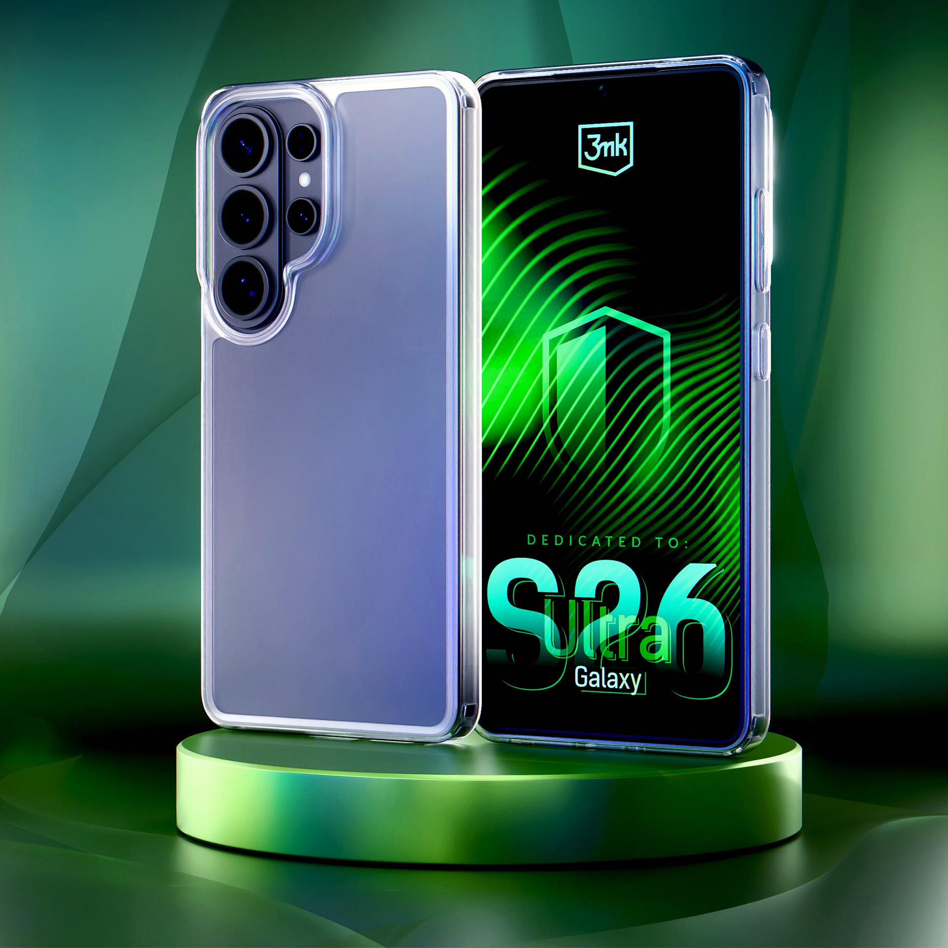 3mk Šarvų dėklas, skirtas Samsung Galaxy S26 Ultra – skaidrus