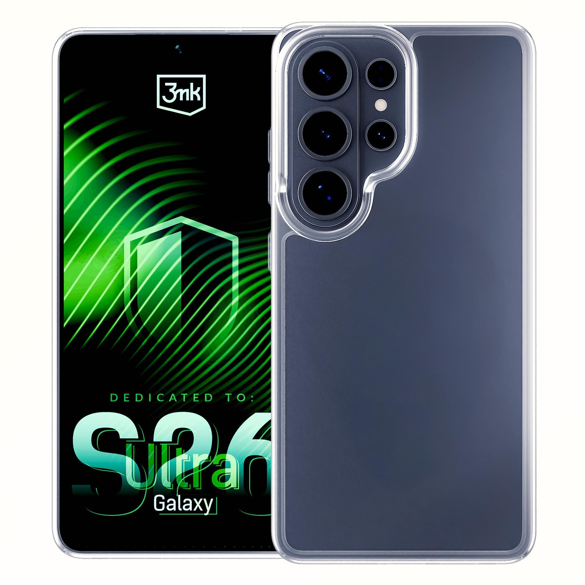 3mk Šarvų dėklas, skirtas Samsung Galaxy S26 Ultra – skaidrus