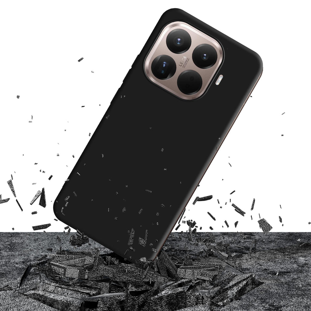 3mk Matt Case Pro, skirtas Xiaomi 15T Pro 5G - juodas