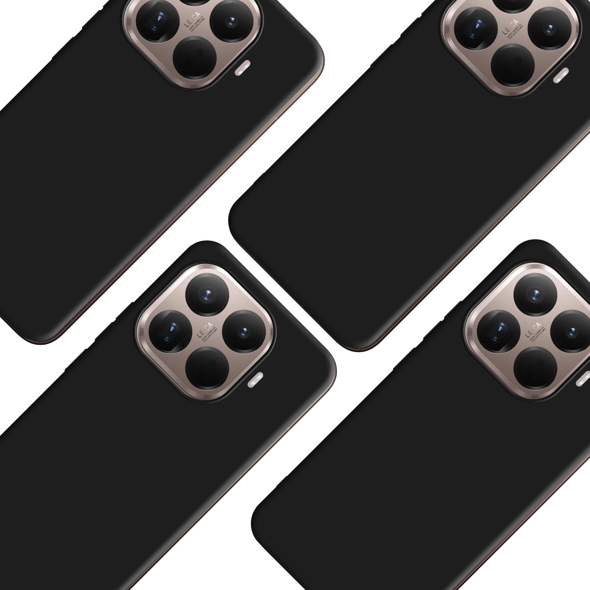 3mk Matt Case Pro, skirtas Xiaomi 15T Pro 5G - juodas