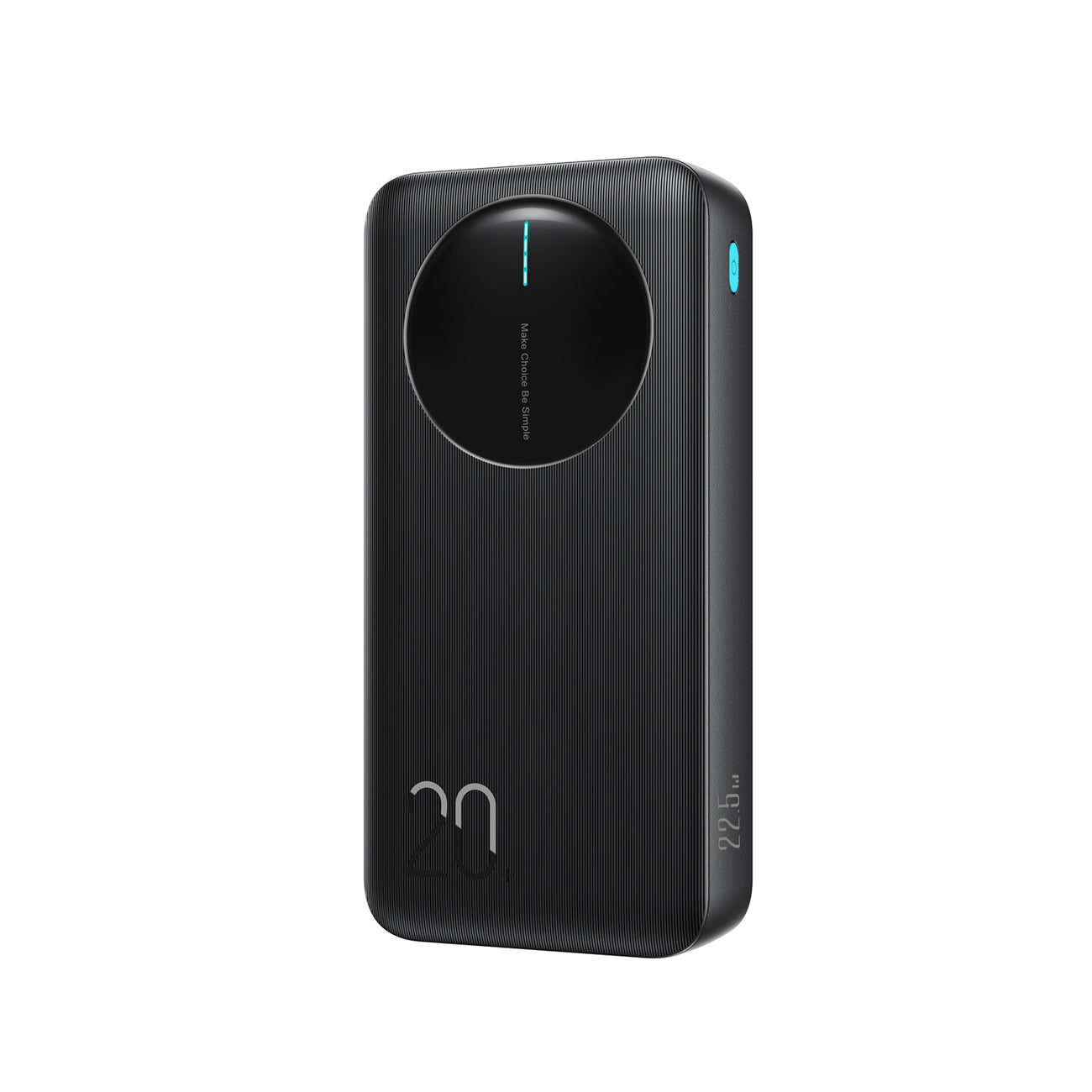 Joyroom JR-PBF14 Pro Powerbank 22.5W 20000mAh su skaitmeniniu ekranu 2x USB-A 1x USB-C – juodas -- Powerbanks