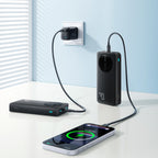 Joyroom JR-PBF14 Pro Powerbank 22.5W 20000mAh su skaitmeniniu ekranu 2x USB-A 1x USB-C – juodas -- Powerbanks