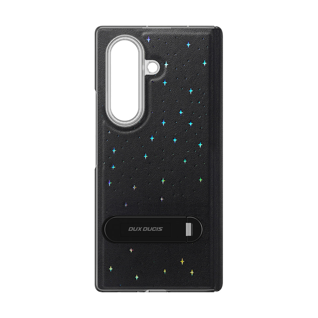 Dux Ducis Stex dėklas Galaxy Z Fold 7 su stovu – juodas