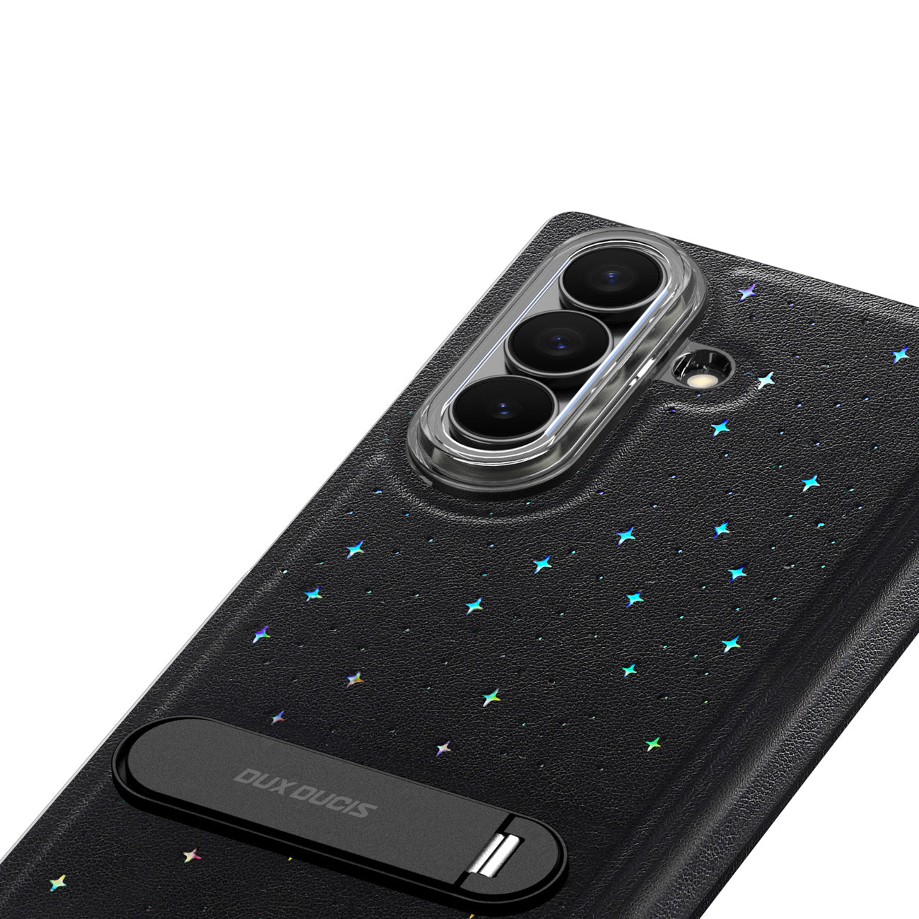Dux Ducis Stex dėklas Galaxy Z Fold 7 su stovu – juodas