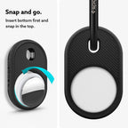 Spigen Vault dėklas Apple AirTag – juodas -- GPS Cases