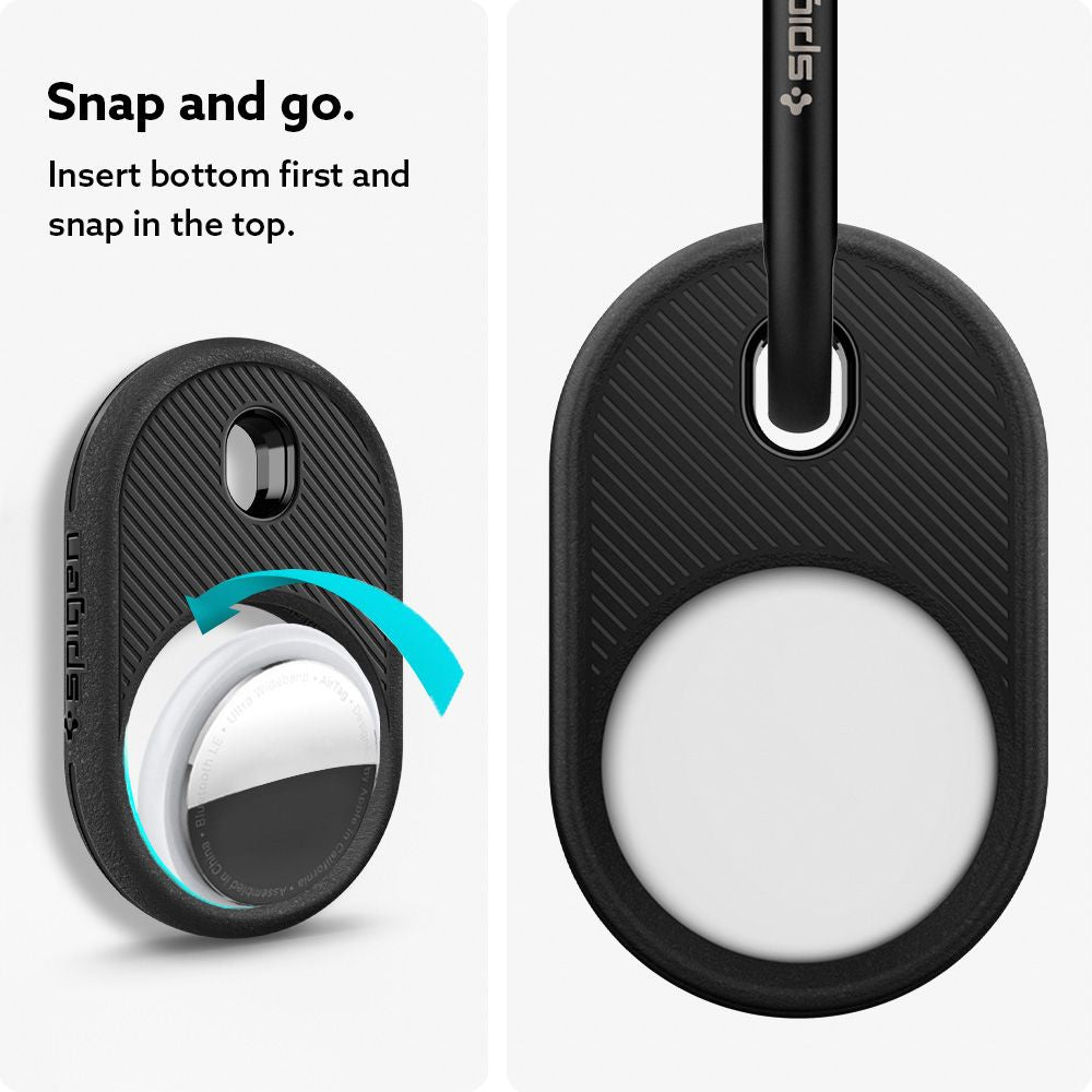 Spigen Vault dėklas Apple AirTag – juodas -- GPS Cases