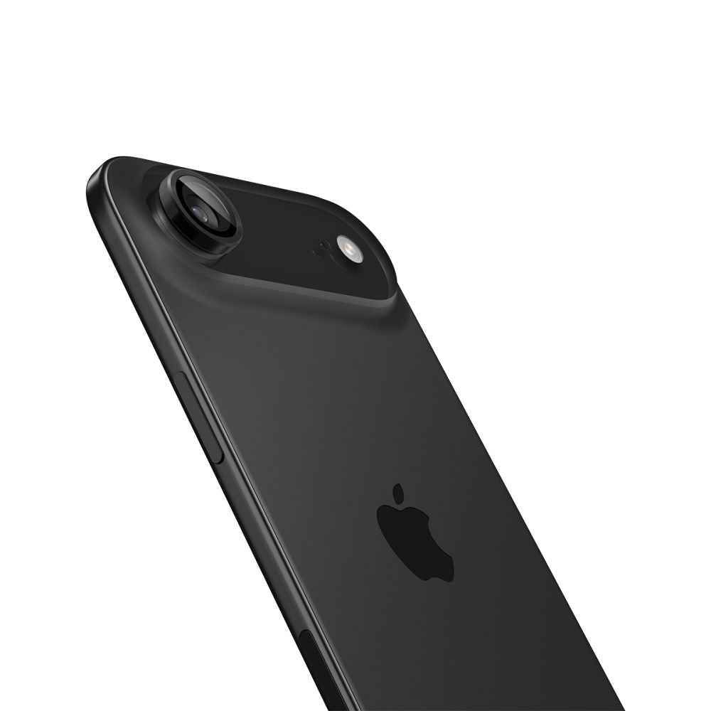 Spigen Optik.TR EZ Fit kameros stiklas iPhone Air – juodas (2 vnt.)