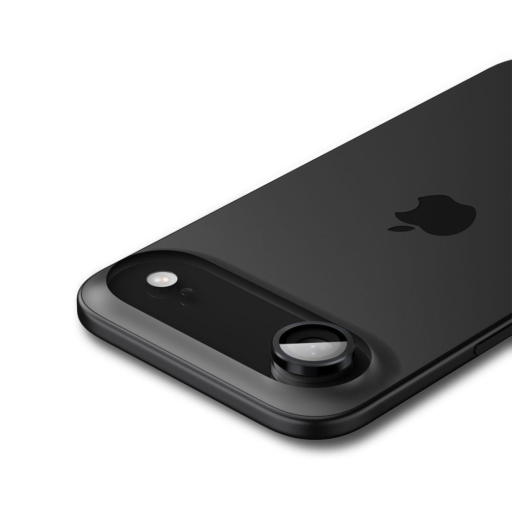Spigen Optik.TR EZ Fit kameros stiklas iPhone Air – juodas (2 vnt.)